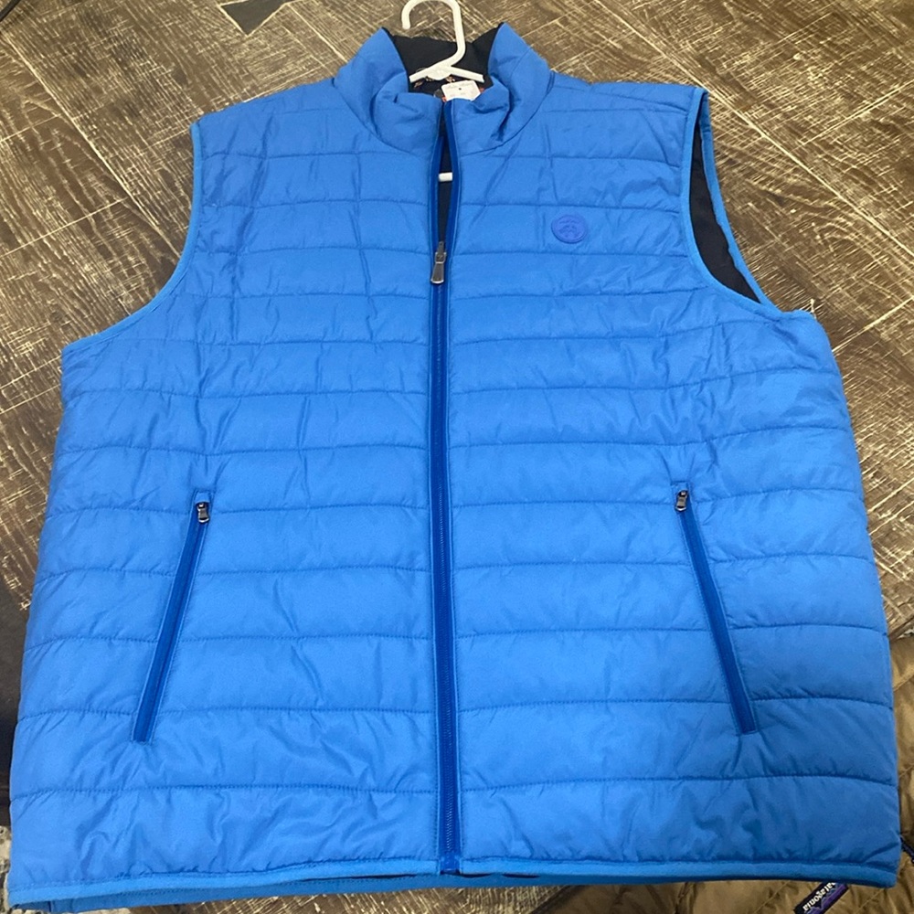 Brooks Brothers zip vest.  Never worn.  Great condition